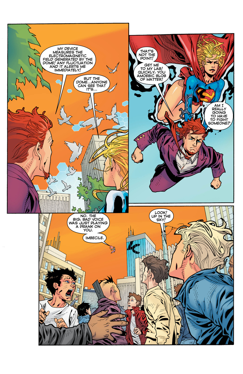 Illustration for article titled Exclusive DC preview: Convergence gets irreverent with Supergirl: Matrix